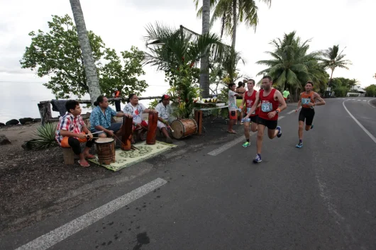 Moorea marathon © Gregory Boissy