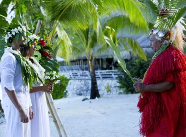 Mariage traditionnel © Tahiti Tourisme