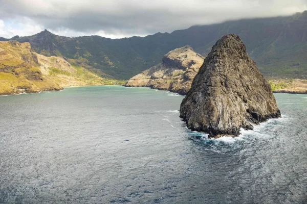 Ua Huka landscape in the Marquesas © Grégoire Le Bacon