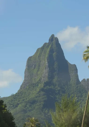 Interior of the island of Moorea