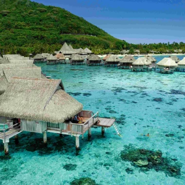 Accommodation in Moorea ©_Grégoire Le Bacon