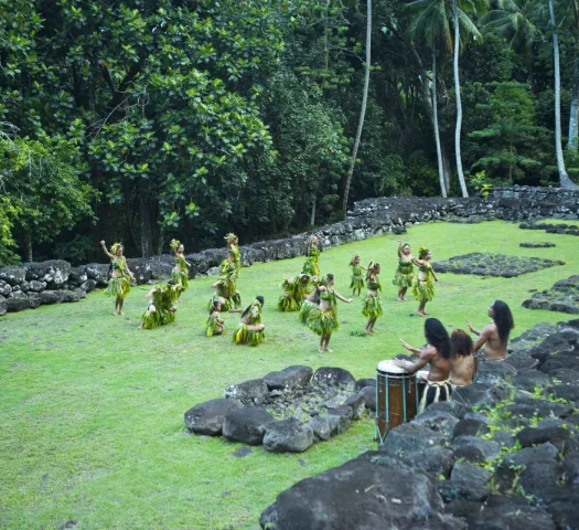 Upeke site, Hiva Oa © Tahiti Tourisme